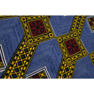 Holland Choco – Blue Pattin 100% Cotton